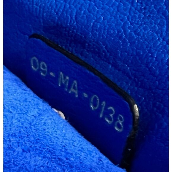 Christian Dior CD J'ADIOR Blue Flap Leather Shoulder Bag - Picture 9 of 16